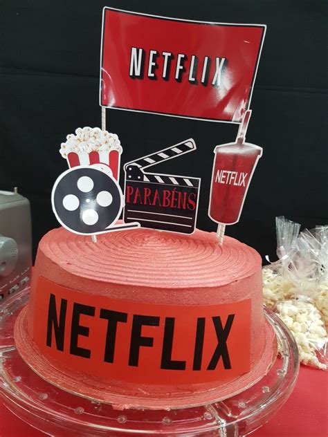 Bolo Tema Netflix Bolo Receitas Festa