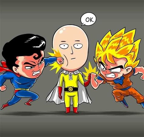 Superman Vs Saitama Vs Goku | Anime Amino