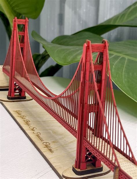 Model Of The Golden Gate Bridge