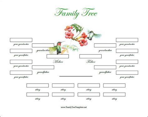 Free Family Tree Template Word | Business Mentor