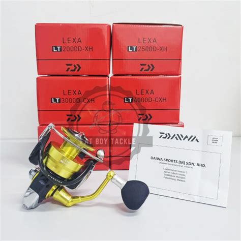 Daiwa Lexa Lt Year Warranty With Free Gift Ft Shopee Malaysia