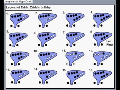 Ocarina For Beginners Zelda S Lullaby Tutorial Youtube