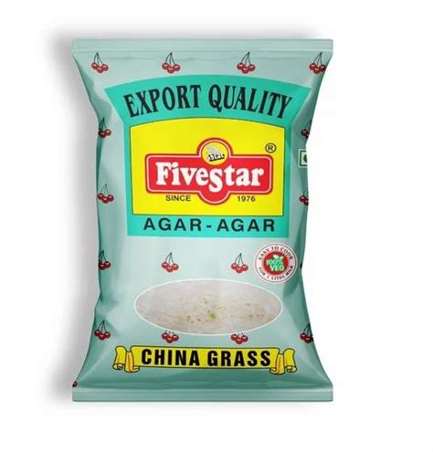 Agar Agar China Grass Five Star Foods 8g At Rs 45 Pouch In Lonavla Id 27001987262