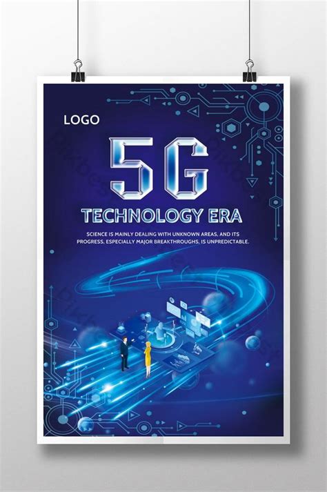 Cartel De Tecnología Estilo 5g Plantilla PSD Descarga Gratuita Pikbest