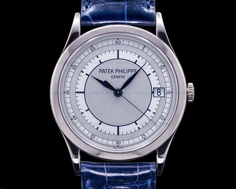 Patek Philippe G Calatrava K White Gold Sector Dial