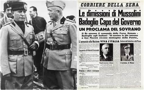 Caduta Del Fascismo Anni Dal Luglio Sky Tg