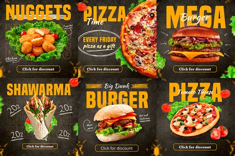 Fast Food Burger Poster Design On Behance