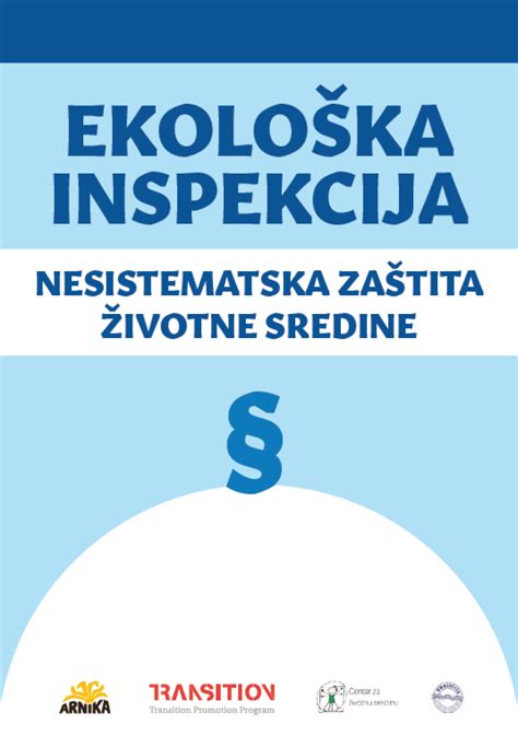 Eko Ekolo Ka Inspekcija Nesistematska Za Tita Ivotne Sredine