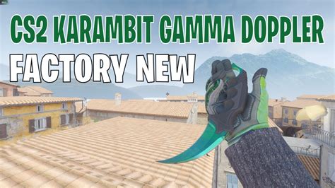 Karambit Gamma Doppler Phase 2 Cs2 Skin Showcase 181 Youtube