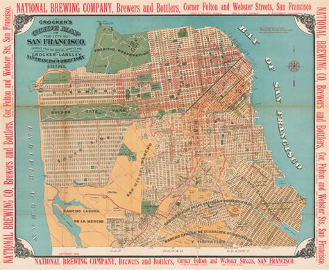 crockers guide map   city  san francisco compiled   official surveys