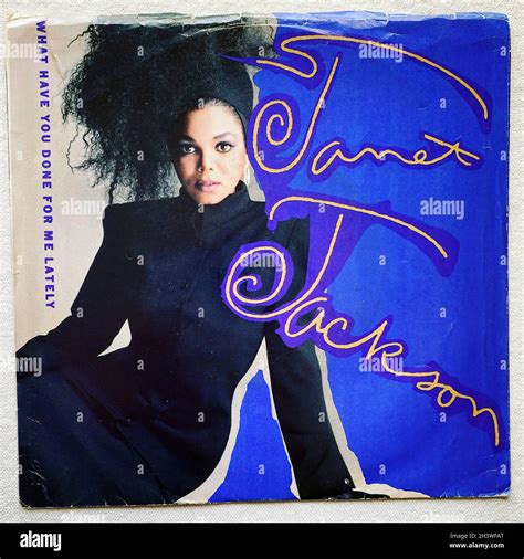 Janet Jackson 1986 What Have You Done For Me Lately 7 Inch Single