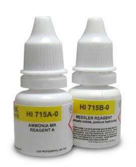 Hanna HI715 25 Ammonia Medium Range Checker Reagents 25 Tests