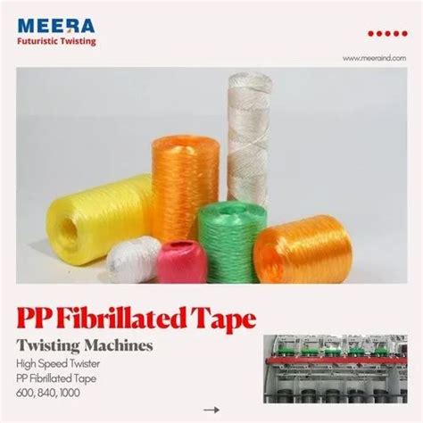 Two For One Twister For PP Fibrillated Tape 600 840 1000 For Yarn