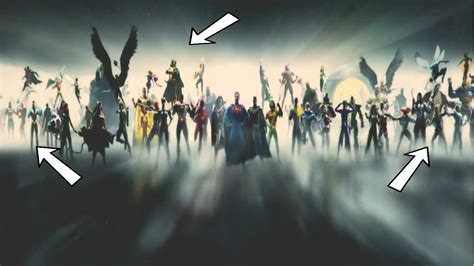 Dceu Intro Breakdown All Characters Revealed Epic Heroes