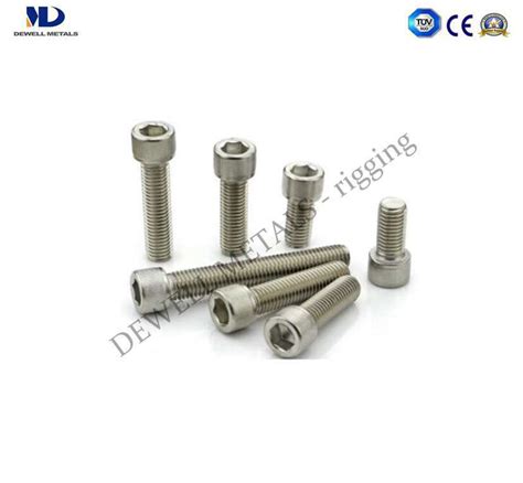 Stainless Steel Din912 Hexagon Socket Head Cap Screws China Bolt And