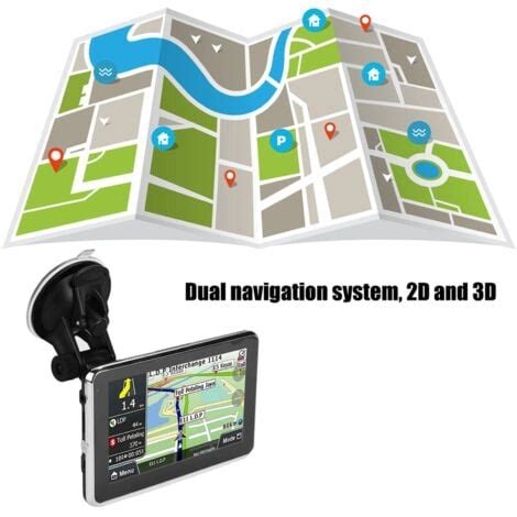 Universal Pouces Cran Tactile Voiture Navigator Gps Navigation