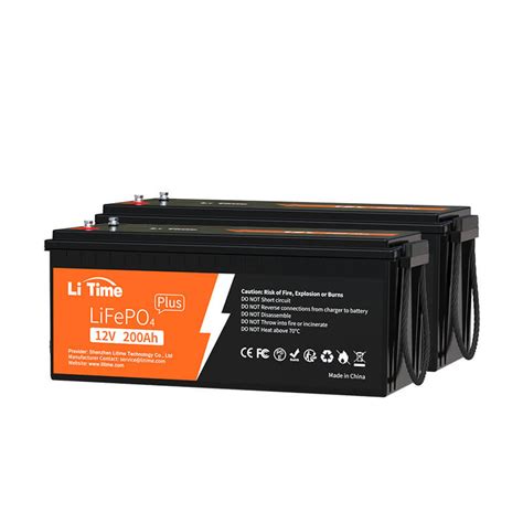 Litime 12v 200ah Plus Lithium Lifepo4 Batterie Litime De