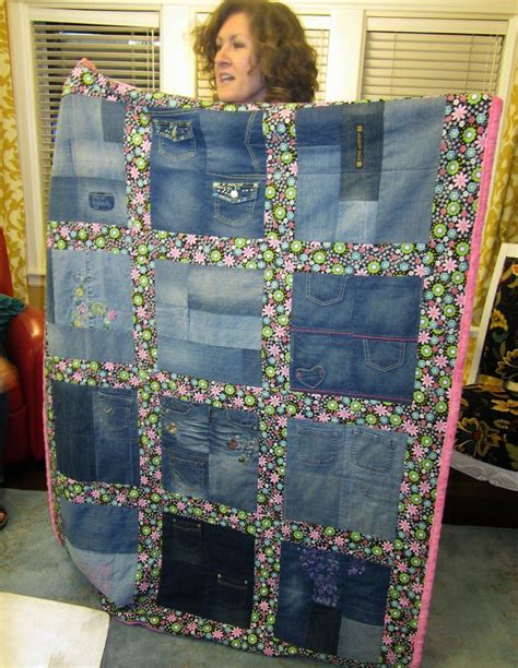 Scraps R Us May Quilt Group 2014 Blue Jean Quilts Denim Quilt