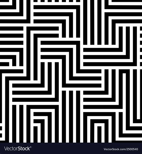 Maze Seamless Pattern Royalty Free Vector Image