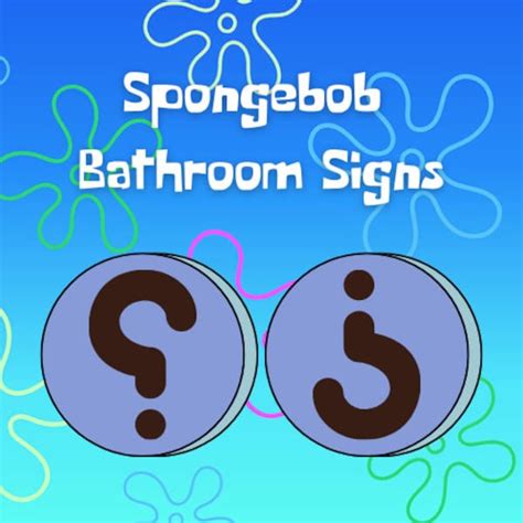 Spongebob Bathroom Decor Etsy