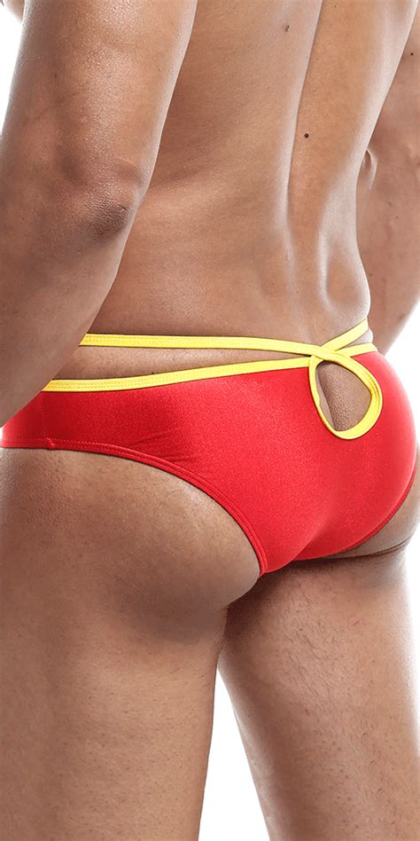 Joe Snyder Jshol01 Holes Bikini Red Men S Underwear And Swimwear