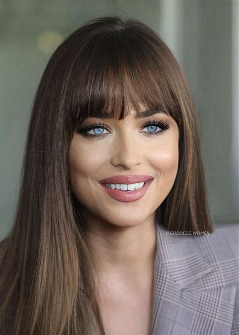 Dakota Johnson Haar schönheit Haarschönheit Frisur ideen