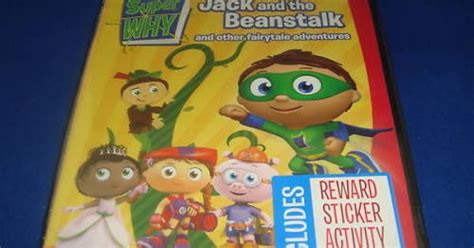 Super Why Jack And The Beanstalk And Other Fairytale Adventures Dvd