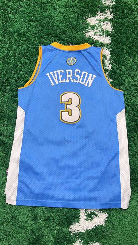 Adidas Denver Nuggets Allen Iverson Jersey | Grailed