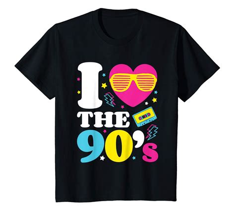 1990s 90s Tshirt I Heart The Nineties T Shirt