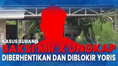 Update Kasus Subang Saksi Mr X Mengaku Diberhentikan Dari Yayasan Dan