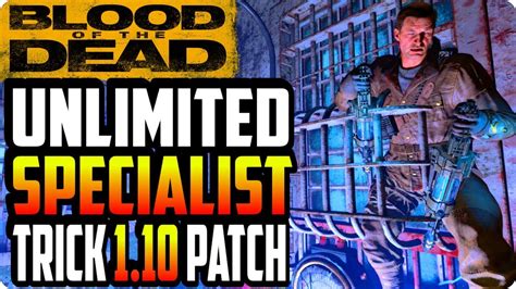 BO4 Zombie Glitches Unlimited Specialist Glitch Trick After Patch 1 10