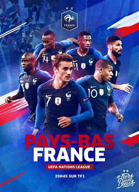 Équipe de France de Football Sports graphic design Sport poster