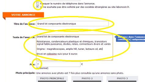 Comment Poster Une Annonce Sur Leboncoin Fr Astuces Pratiques