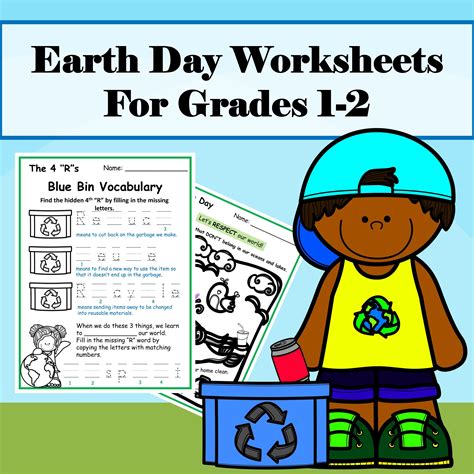 Earth Day Worksheets For Grades 1 And 2 1st Grade Worksheets Earth Day