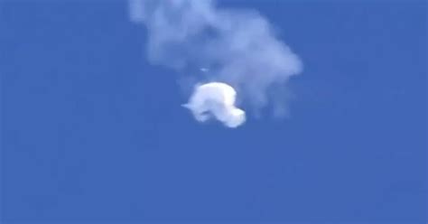 Ufo Shot Down Over Alaska After Chinese Spy Balloon Blown Up By Us