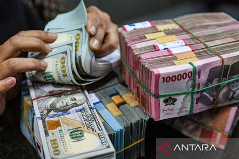 Kurs Rupiah Senin Turun 10 Poin Jadi Rp15 885 Per Dolar AS ANTARA