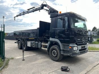 Mercedes Benz Actros 2636 6X2 BDF KRAAN HIAB 195 5 RADIO EURO 5