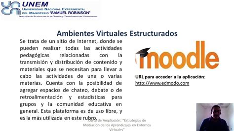 Conferencia N Los Entornos Virtuales De Aprendizaje Entornos