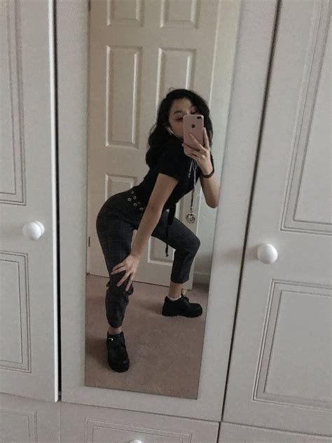 Peachristine Cara1una Mirror Selfie Christine Selfie