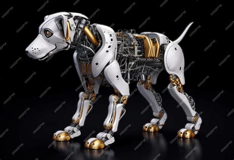 Premium AI Image | Ai robot dog