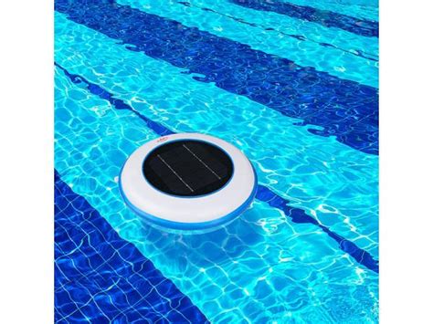 Set De 2 Ionisateurs De Piscine Fonctionnement Solaire Anode En