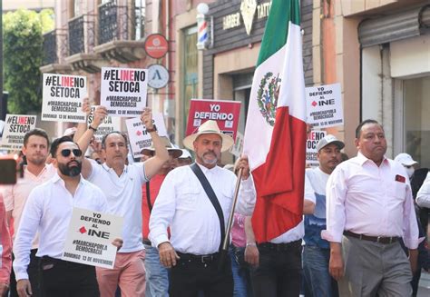 Fotos Y Videos As Fue La Marcha En Defensa Del Ine En Otras Ciudades