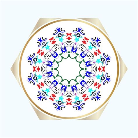 Vector De Mandala De Lujo Con Hermosa Decoraci N Arabesca Dise O