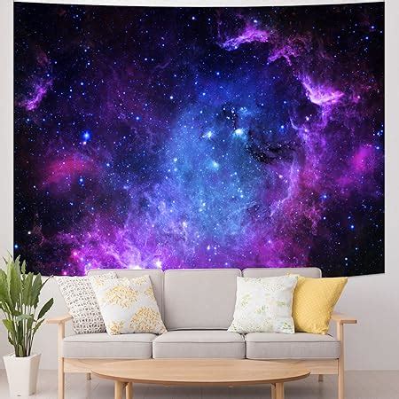 Amazon Galoker Blacklight Galaxy Tapestry Uv Reactive Starry Sky