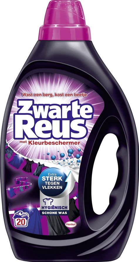 Zwarte Reus Gel Vloeibaar Wasmiddel Zwarte Was Voordeelverpakking