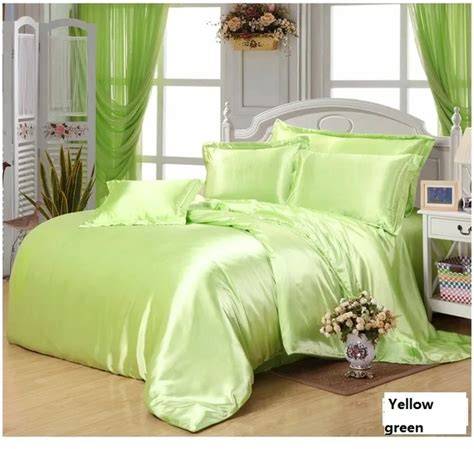 Buy Silk Comforter Sets Royal Blue Satin Bedding Set