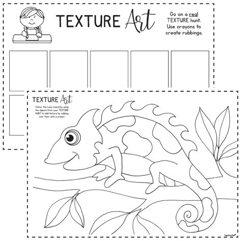 Elements Of Art Texture Printables Top Teacher