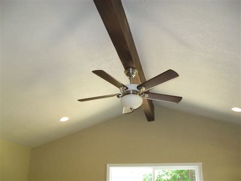 How To Install A Ceiling Fan Box On An Exposed Beam Mounting Ceiling