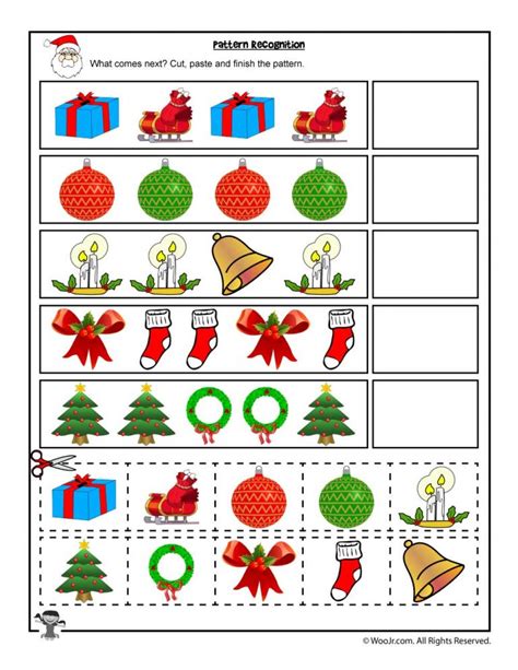 Holiday Homework Worksheets For Kindergarten