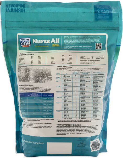 Discontinued Manna Pro Nurse All Multi Species Milk Replacer